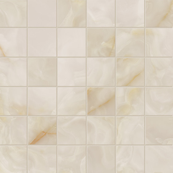 Gemme Beige Macromosaico Brillante 30X30 | Ceramic tiles | Fap Ceramiche