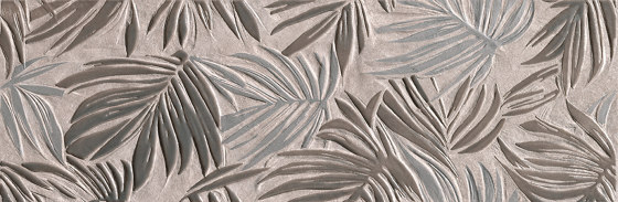 Nobu Fossil Silver Inserto 25X75 | Carrelage mural | Fap Ceramiche