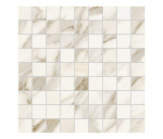 Marvel Meraviglia Calacatta Bernini Mosaico | Ceramic tiles | Atlas Concorde