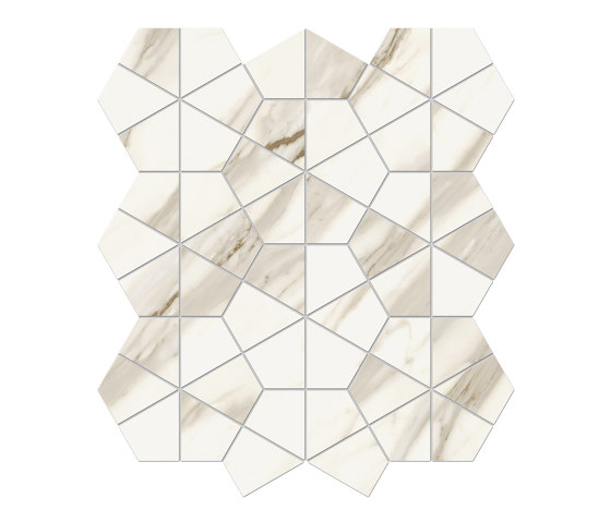 Marvel Meraviglia Calacatta Bernini Hexagon Lapp. | Piastrelle ceramica | Atlas Concorde