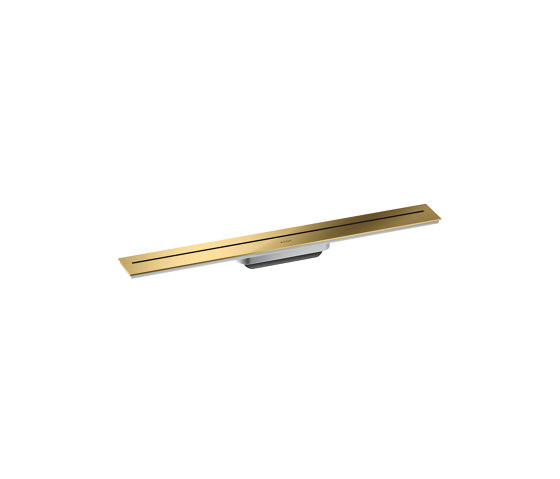 AXOR Drain Finish set shower drain 700 for wall mounting | Polished Gold Optic | Linear drains | AXOR