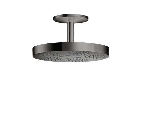 AXOR One Overhead shower 280 2jet with ceiling connection | Polished Black Chrome | Shower controls | AXOR