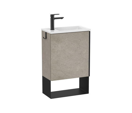 Mini | Vanity unit | Concrete Grey | Mobili lavabo | Roca