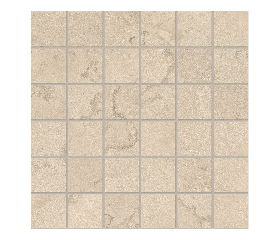 Portland Stone Mosaico 5x5 Cross Cut Sand | Baldosas de cerámica | EMILGROUP