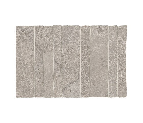 Portland Stone Mosaico Wallcut Lead | Baldosas de cerámica | EMILGROUP