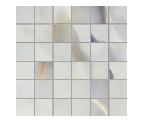 Tele di Marmo Pure Onyx Mosaico 5x5 Turchese | Piastrelle ceramica | EMILGROUP