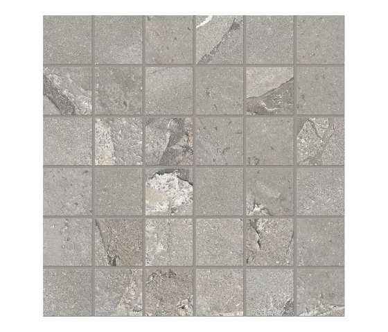 Unique Infinity Mosaico 5x5 Cobblestone Grey | Piastrelle ceramica | EMILGROUP