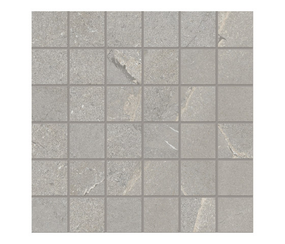 Unique Infinity Mosaico 5x5 Purestone Grey | Carrelage céramique | EMILGROUP