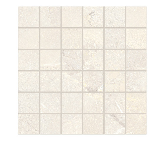 Unique Infinity Mosaico 5x5 Purestone White | Keramik Fliesen | EMILGROUP