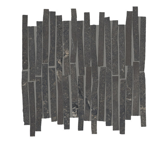Unique Infinity Mosaico Stick Black | Carrelage céramique | EMILGROUP
