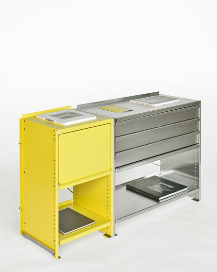 Aluminium Sideboard | Scaffali | Lehni