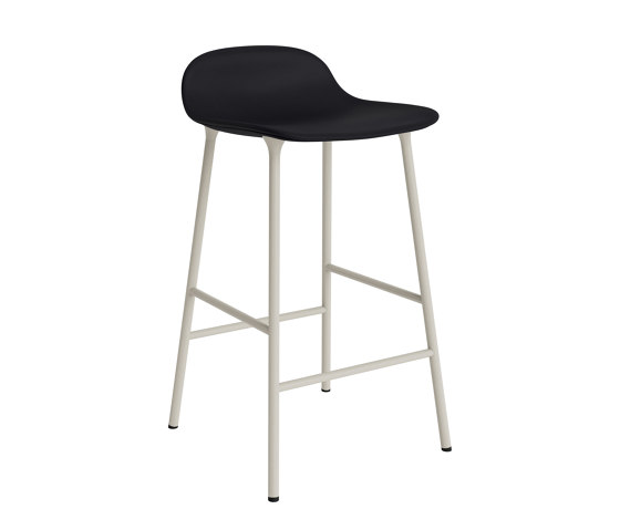 Form Barstool 65 cm Full Upholstery Ultra 41599 Light Grey | Bar stools | Normann Copenhagen