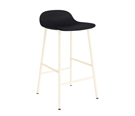 Form Barstool 65 cm Full Upholstery Ultra 41599 Cream | Bar stools | Normann Copenhagen