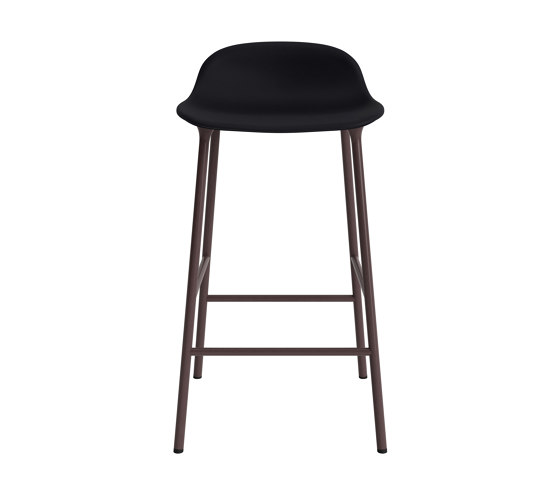 Form Barstool 65 cm Full Upholstery Ultra 41599 Brown | Bar stools | Normann Copenhagen