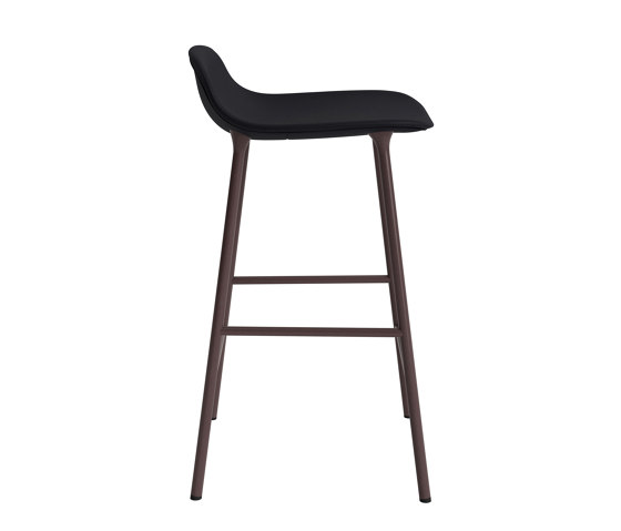 Form Barstool 65 cm Full Upholstery Ultra 41599 Brown | Sgabelli bancone | Normann Copenhagen