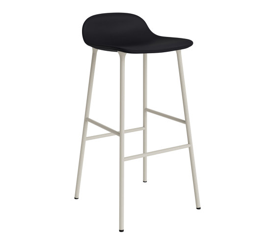 Form Barstool 75 Full Upholstery Ultra 41599 Light Grey | Bar stools | Normann Copenhagen