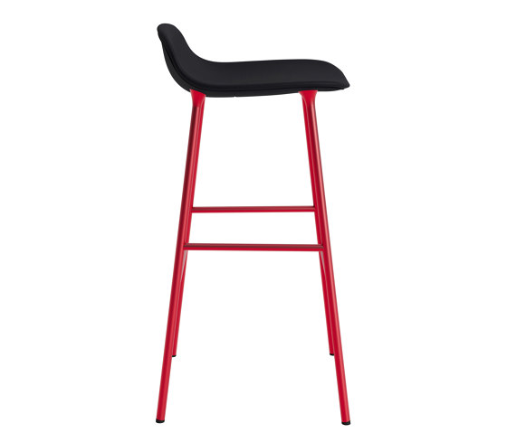 Form Barstool 75 Full Upholstery Ultra 41599 Bright Red | Tabourets de bar | Normann Copenhagen