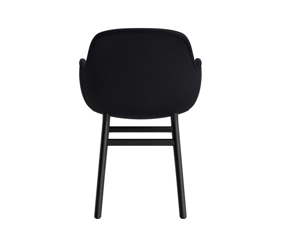Form Armchair Full Upholstery Wood Black Oak Ultra 41599 | Chaises | Normann Copenhagen