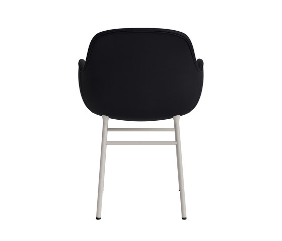 Form Armchair Full Upholstery Steel Warm Grey Ultra 41599 | Sillas | Normann Copenhagen