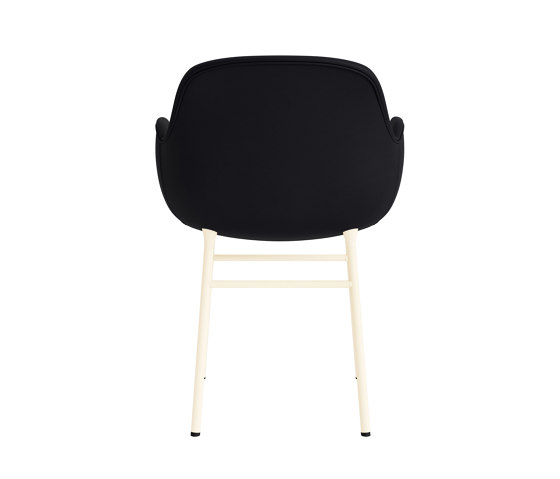 Form Armchair Full Upholstery Steel Cream Ultra 41599 | Sillas | Normann Copenhagen