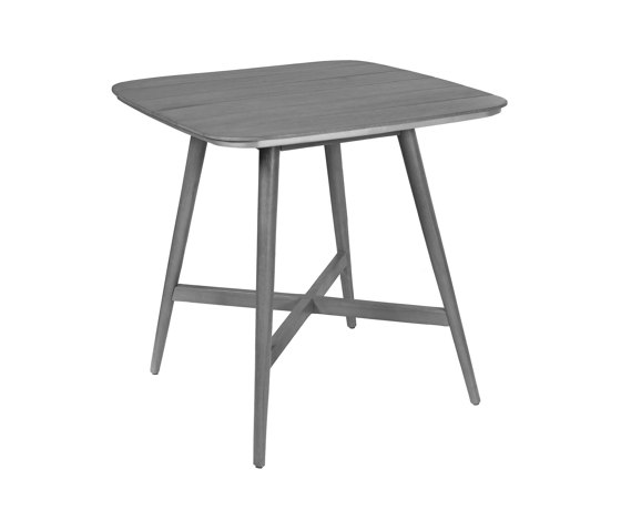 Iconic | High Dining Table Stone Grey, 90X90 cm | Dining tables | MBM