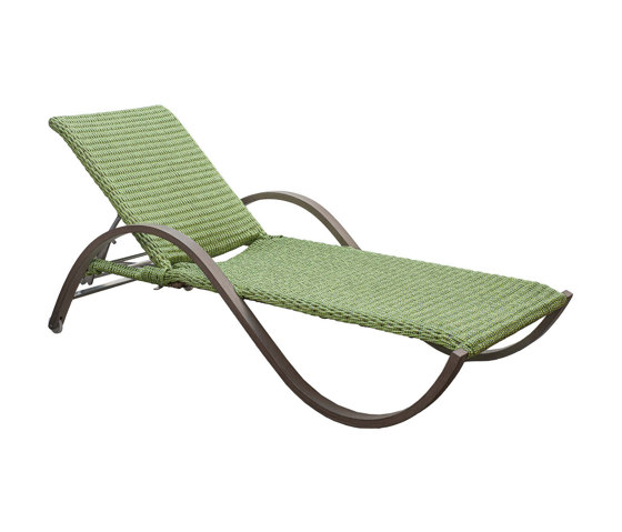 Bow | Lounger Bow Sparkling Green | Sun loungers | MBM
