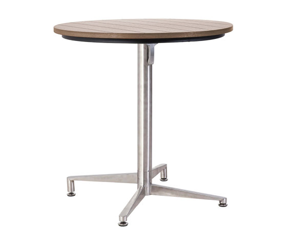 Victory | BarTable Sumatra Stainless Steel, Ø 70 cm | Bistro tables | MBM