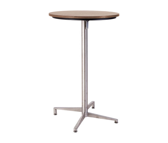 Victory | High BarTable Sumatra Stainless Steel, 70 x 70 cm | Bistro tables | MBM