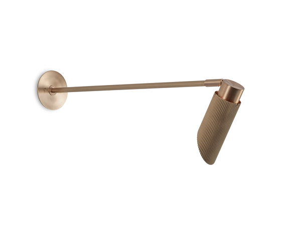 Spot Pro | Wallwash - 500 Arm - Antique Brass | Lampade parete | J. Adams & Co