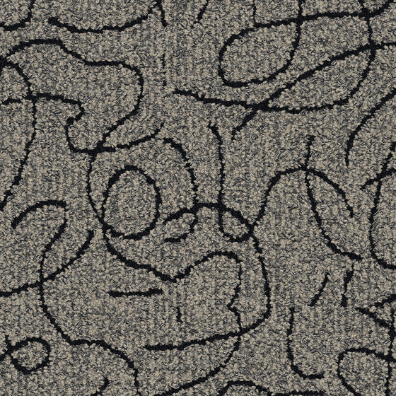 Unspooled 9953002 Graphite | Carpet tiles | Interface