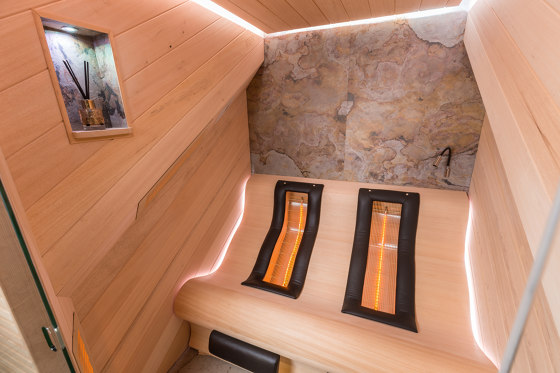 Infrared Chaleur Lounge | Infrared saunas | Alpha Wellness Sensations