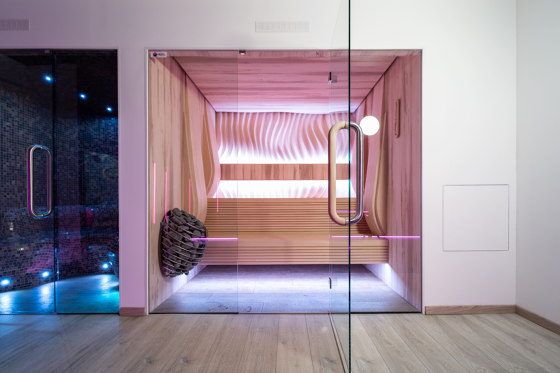 IR/Saunas Inside Finish - 3D Mirage | Infrared saunas | Alpha Wellness Sensations