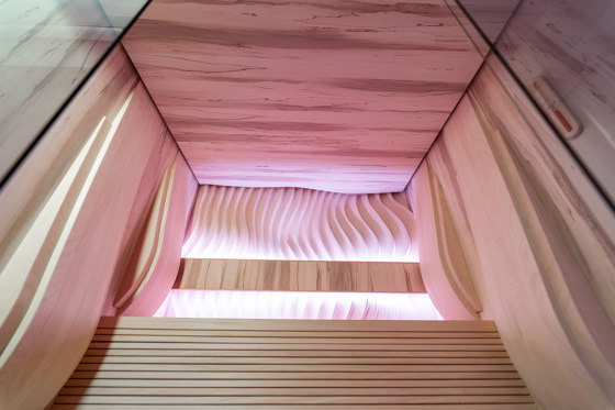 Acabado Interior - 3D Mirage | Saunas infrarrojas | Alpha Wellness Sensations