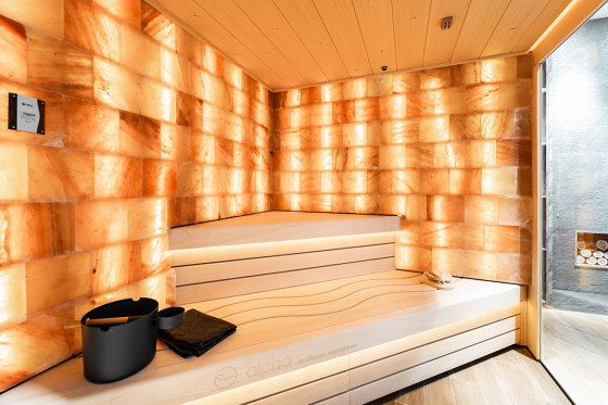 Grote à Sel Quadrato | Saunas | Alpha Wellness Sensations