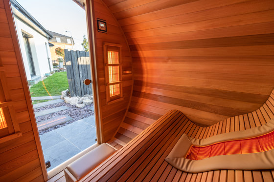 Barrel IR Lounge | Infrared saunas | Alpha Wellness Sensations