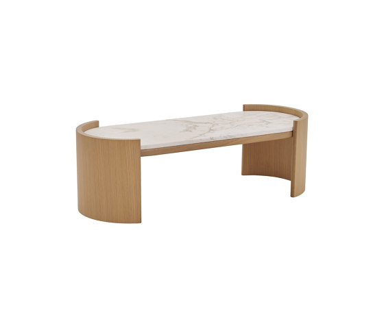 Hug M Oval Coffee Table | Mesas de centro | PARLA