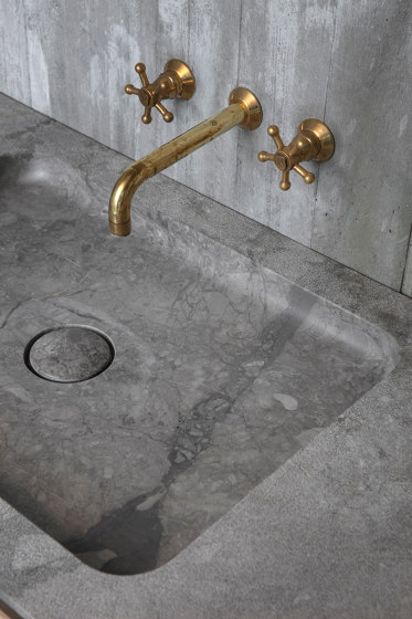 Christiansborg built-in basin Faucet with 200mm fixed spout | Wash basin taps | TONI Copenhagen