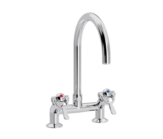 SP faucet, 45 degrees with Ø200 spout | Waschtischarmaturen | TONI Copenhagen