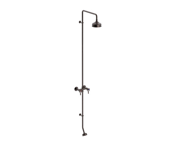 SP wall-mounted outdoor shower with foot shower | Shower controls | TONI Copenhagen