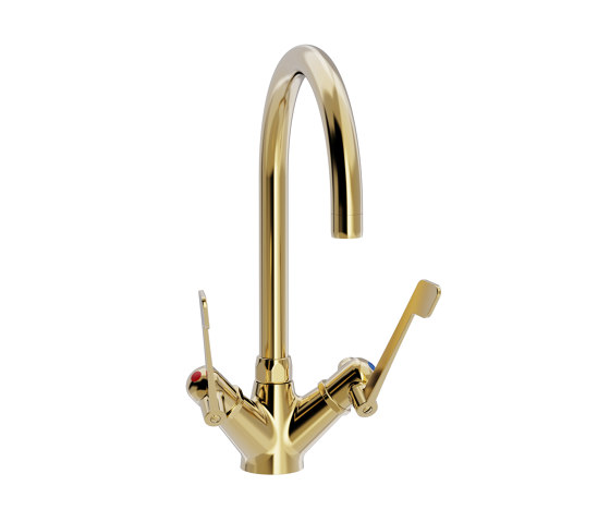 SP Elbow faucet with Ø200 spout | Rubinetteria lavabi | TONI Copenhagen