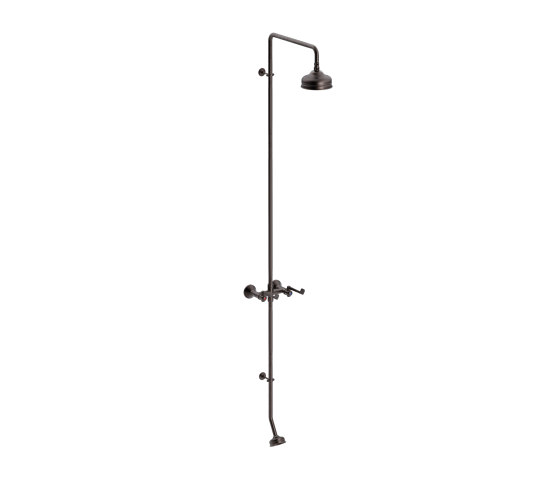 SP Elbow wall-mounted outdoor shower with foot shower | Grifería para duchas | TONI Copenhagen