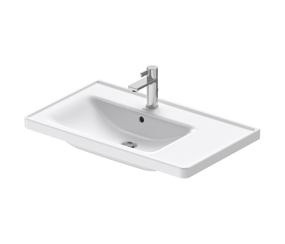 D-neo washbasin, furniture washing table asymmetrical | Wash basins | DURAVIT