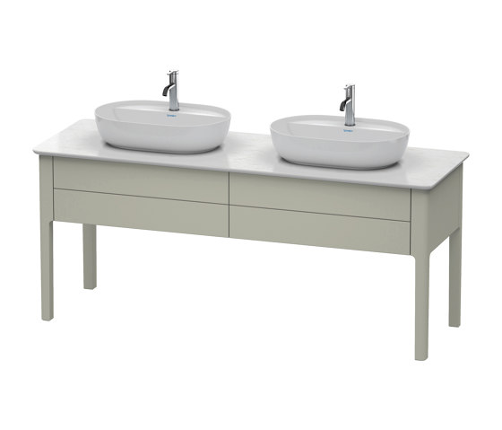 Luv washbasin substructure for console, for washbasin on both sides | Meubles sous-lavabo | DURAVIT