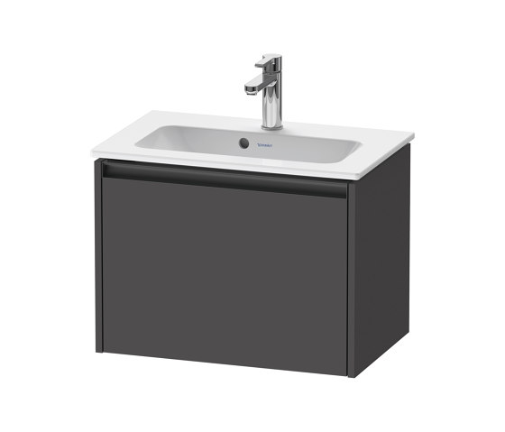 Ketho.2 vanity unit wall mounted compact | Mobili lavabo | DURAVIT