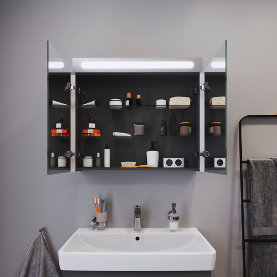 Duravit No.1 mirror cabinet | Mirror cabinets | DURAVIT
