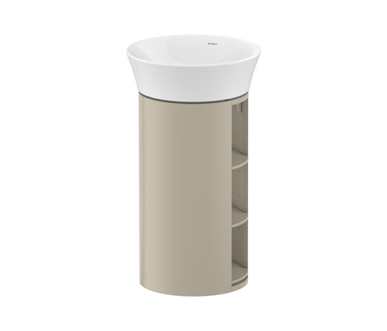 White Tulip vanity unit floor-standing | Mobili lavabo | DURAVIT