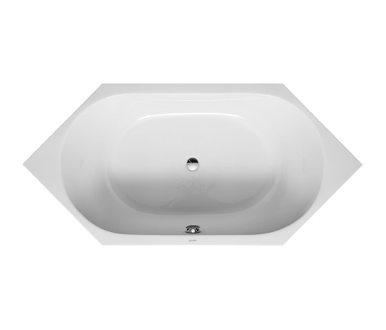 D-Code bathtub hexagon | Vasche | DURAVIT