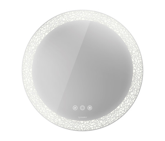 Happy D.2 Plus mirror with lighting, "icon" version | Specchi da bagno | DURAVIT