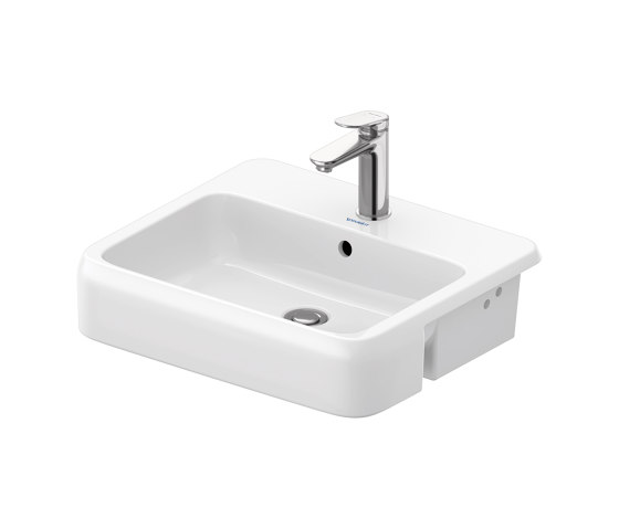 Qatego semi-recessed washbasin | Wash basins | DURAVIT