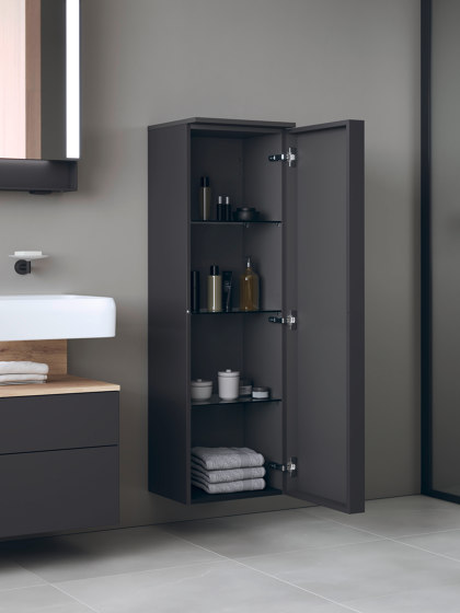 Qatego semi-tall cabinet | Freestanding cabinets | DURAVIT